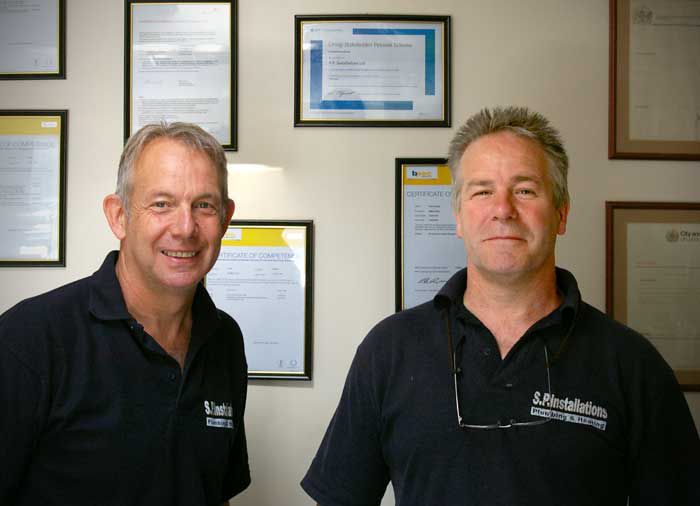 Peter and Stephen Fielder